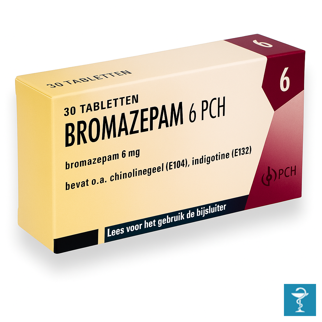 doosje Bromazepam 6MG PCH tabletten – online bestellen